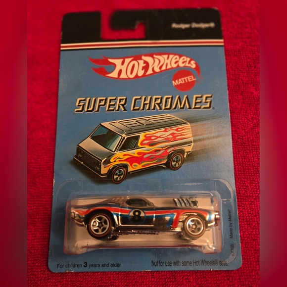 Hot Wheels Other - 1970 Hot Wheels Rodger Dodger Muscle Car Super Chrome 2006 Release